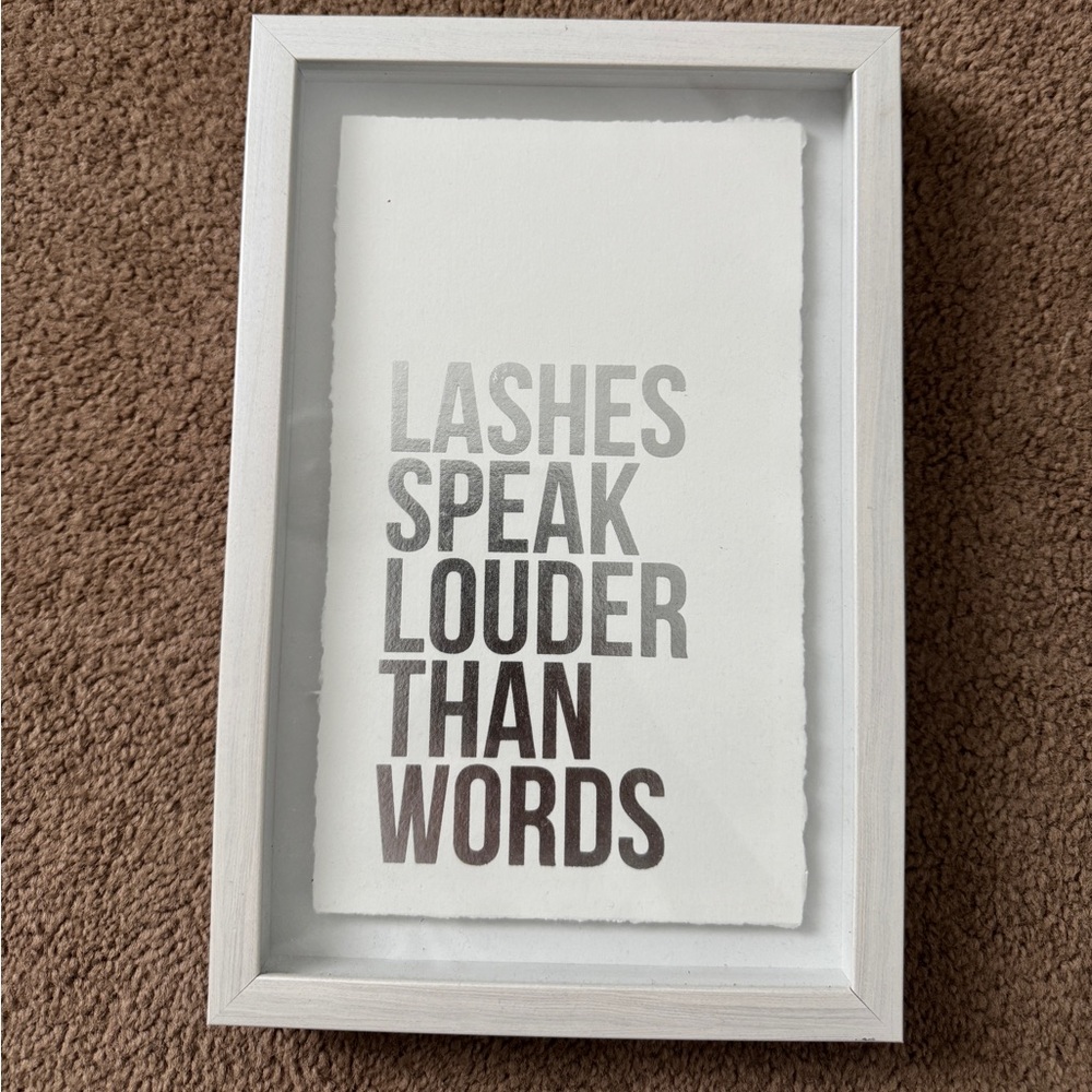 White Framed Wall Art